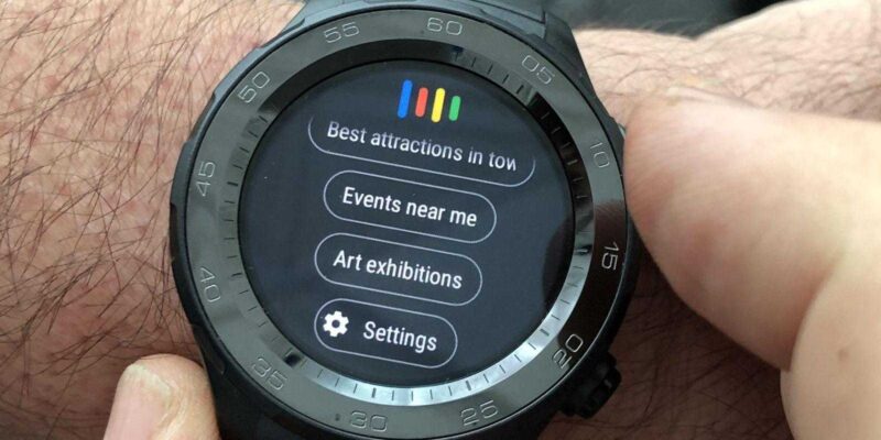 Google делает часы Pixel Watch (wearos assistant)