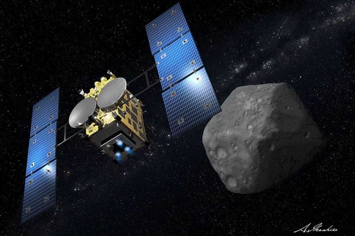 Япония успешно приземлила свой космический корабль Hayabusa2 на астероид Ryugu 2 2018 06 15 210642 1170x781 1