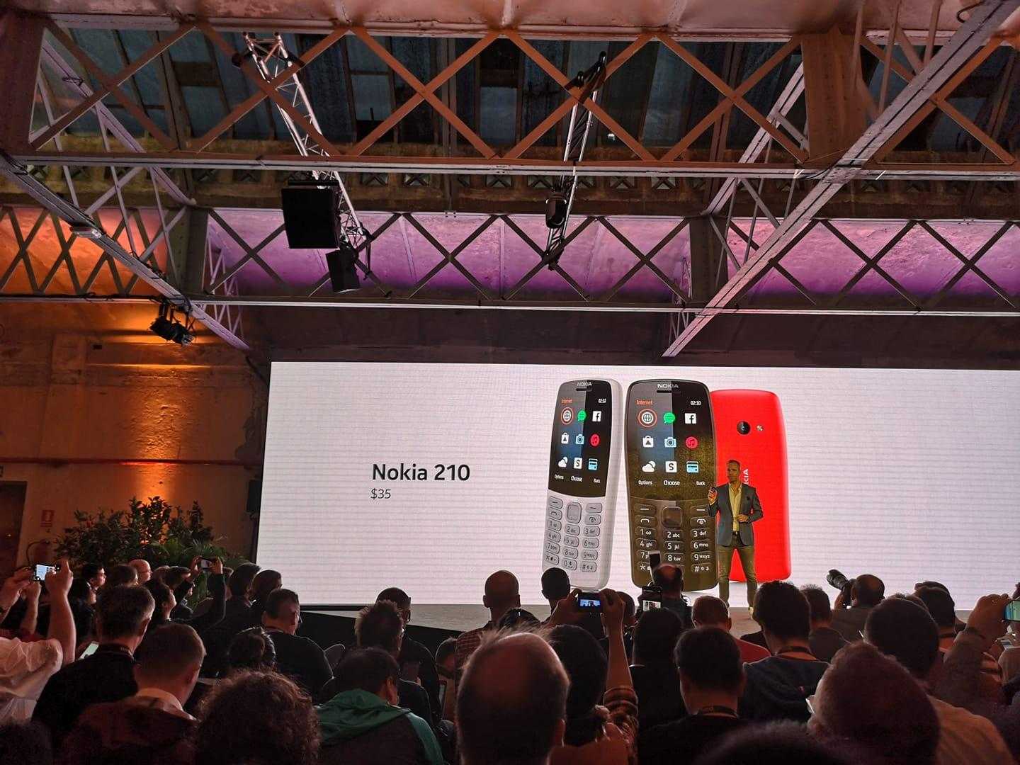 MWC 2019. Nokia представила кнопочный Nokia 210 за 35 долларов