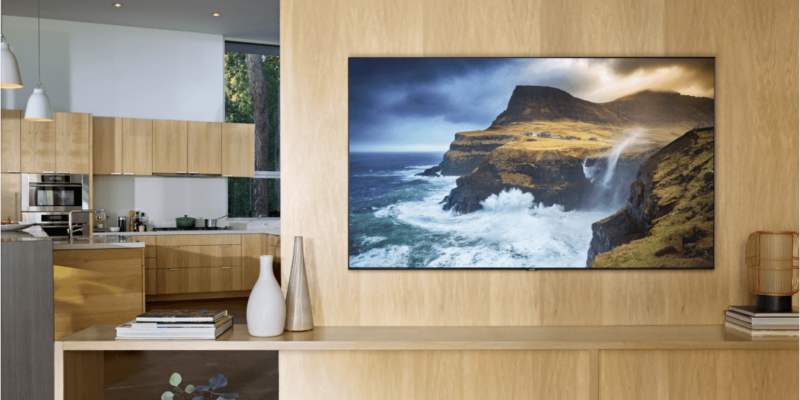 Samsung выпустила огромные QLED-телевизоры с поддержкой AirPlay 2 (QLED.0 1)