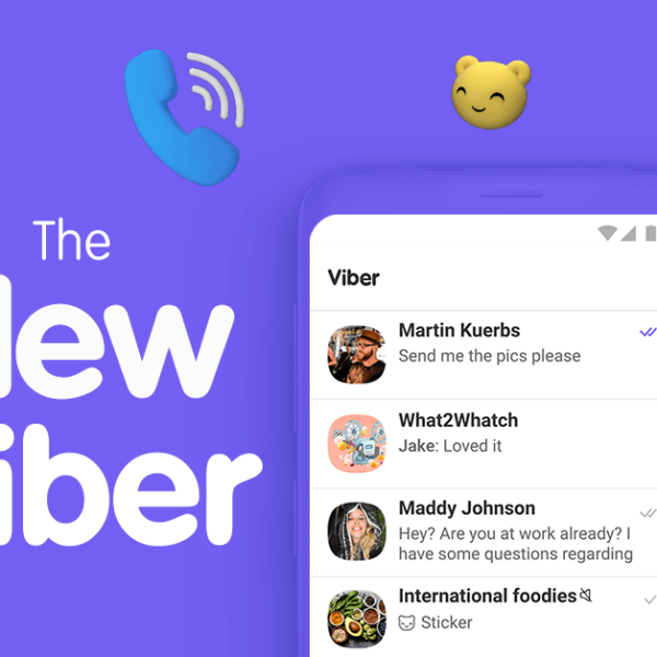 В Viber 10 новый дизайн, групповые звонки и другие обновления (Viber redesign)