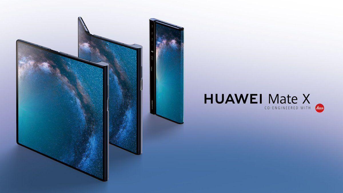 MWC 2019. Huawei представила свой первый сгибающийся смартфон Huawei Mate X с поддержкой 5G ()