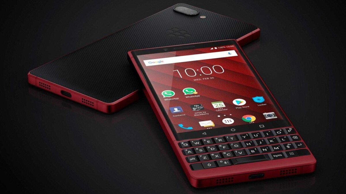 MWC 2019. BlackBerry KEY2 будет в красном цвете и с памятью 128 ГБ 3 dims 4 1
