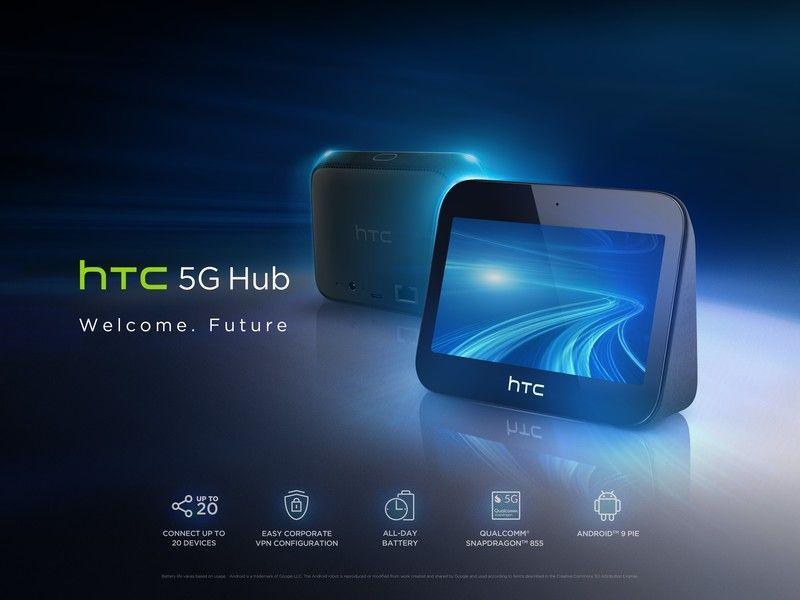 MWC 2019. HTC анонсировала концентратор HTC 5G Hub (htc 5g hub promo)