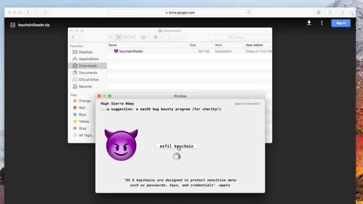 Эксплойт на MacOS может получить доступ к системным паролям 4 keychain
