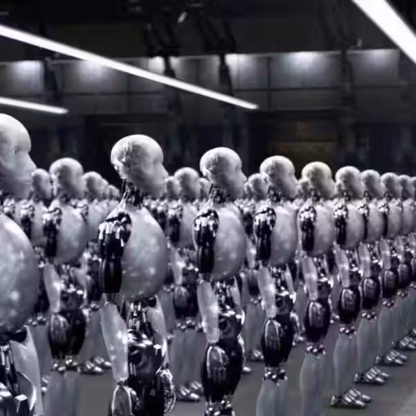 lyudey zamenyat robotyi