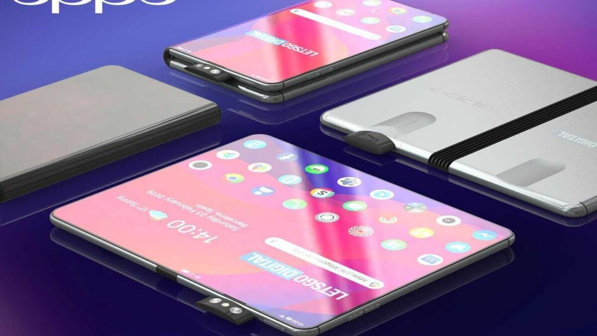 oppo opvouwbare telefoon