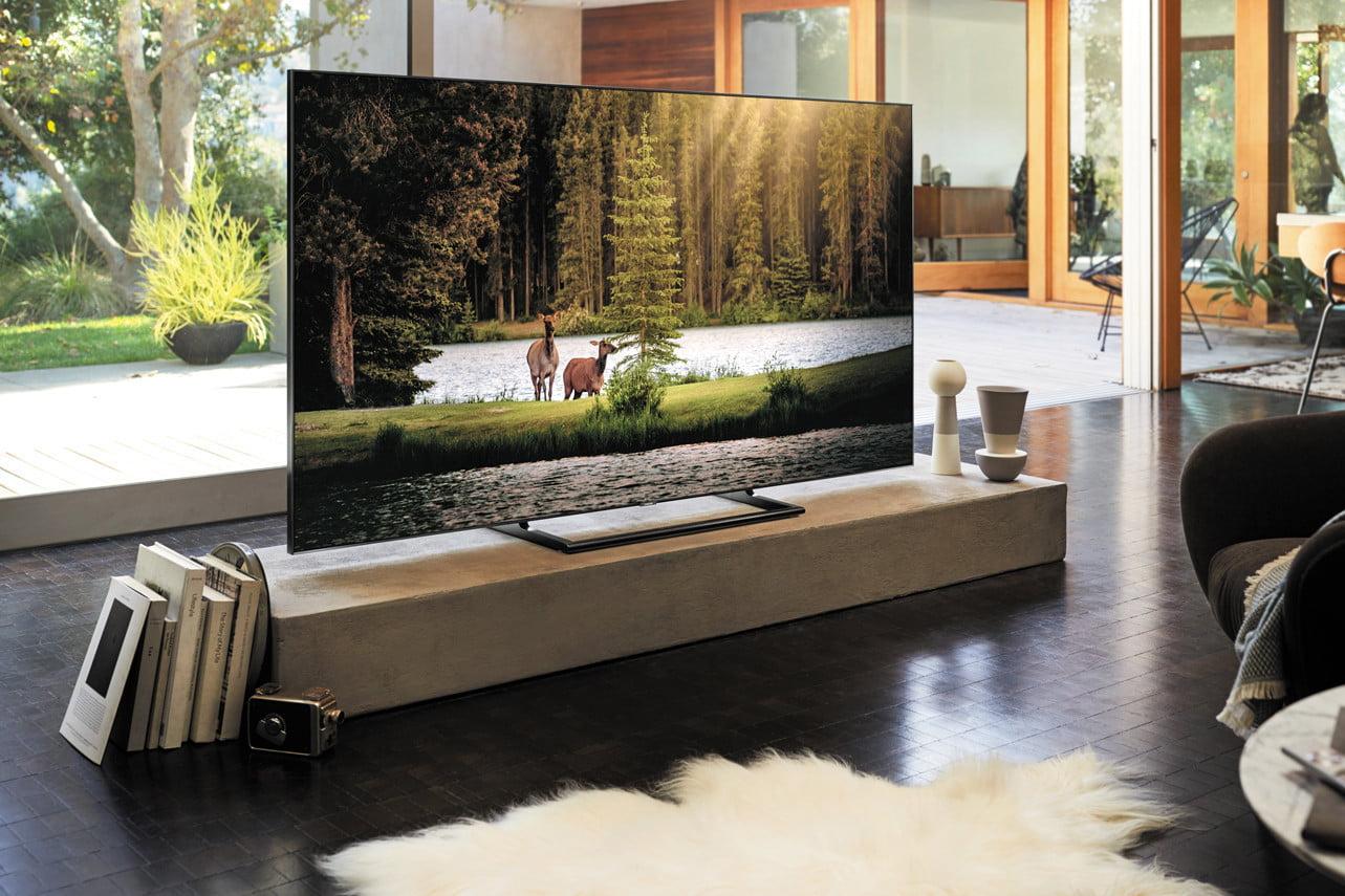 Samsung выпустила огромные QLED-телевизоры с поддержкой AirPlay 2 (samsung q9fn 4k qled tv)