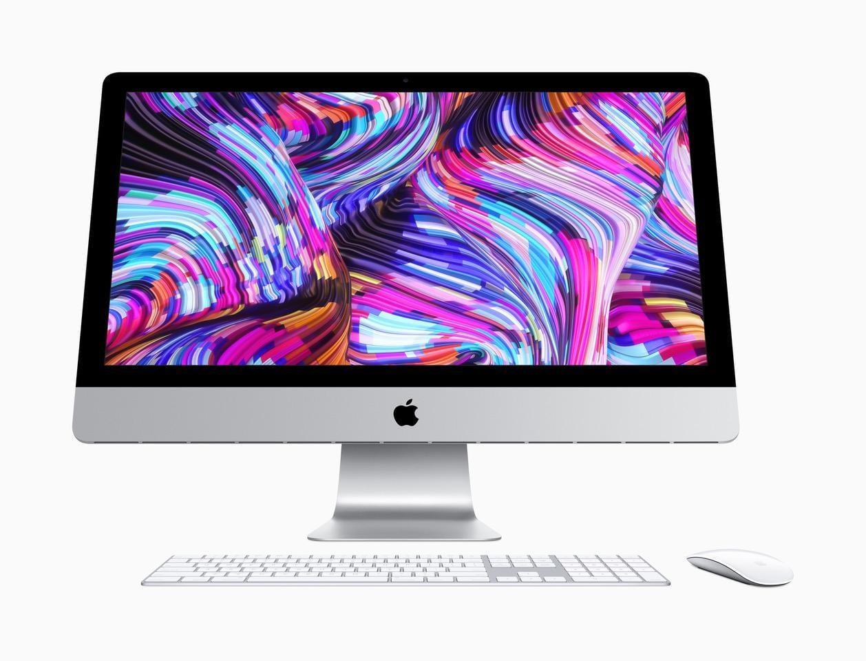Apple выпустила обновлённые iMac с процессорами Intel 9-го поколения и видеокартами Vega (apple imac gets 2x more performance 03192019)