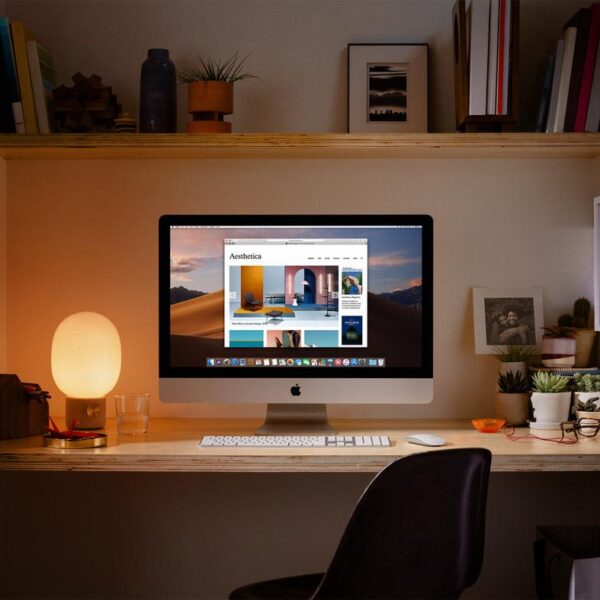 Apple выпустила обновлённые iMac с процессорами Intel 9-го поколения и видеокартами Vega (apple imac gets 2x more performance home office 03192019)