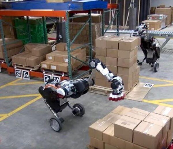 Видео: робот Boston Dynamics складывает коробки как в тетрисе (boxes3)