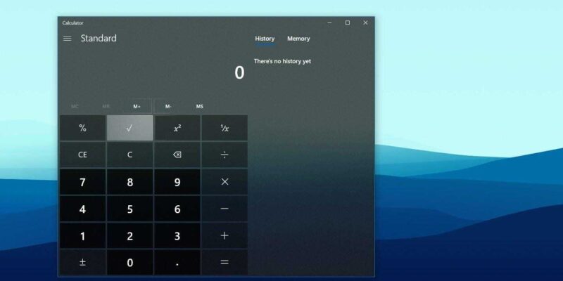 Microsoft только что открыла исходный код легендарного калькулятора Windows (calculator acrylic light fluent design)