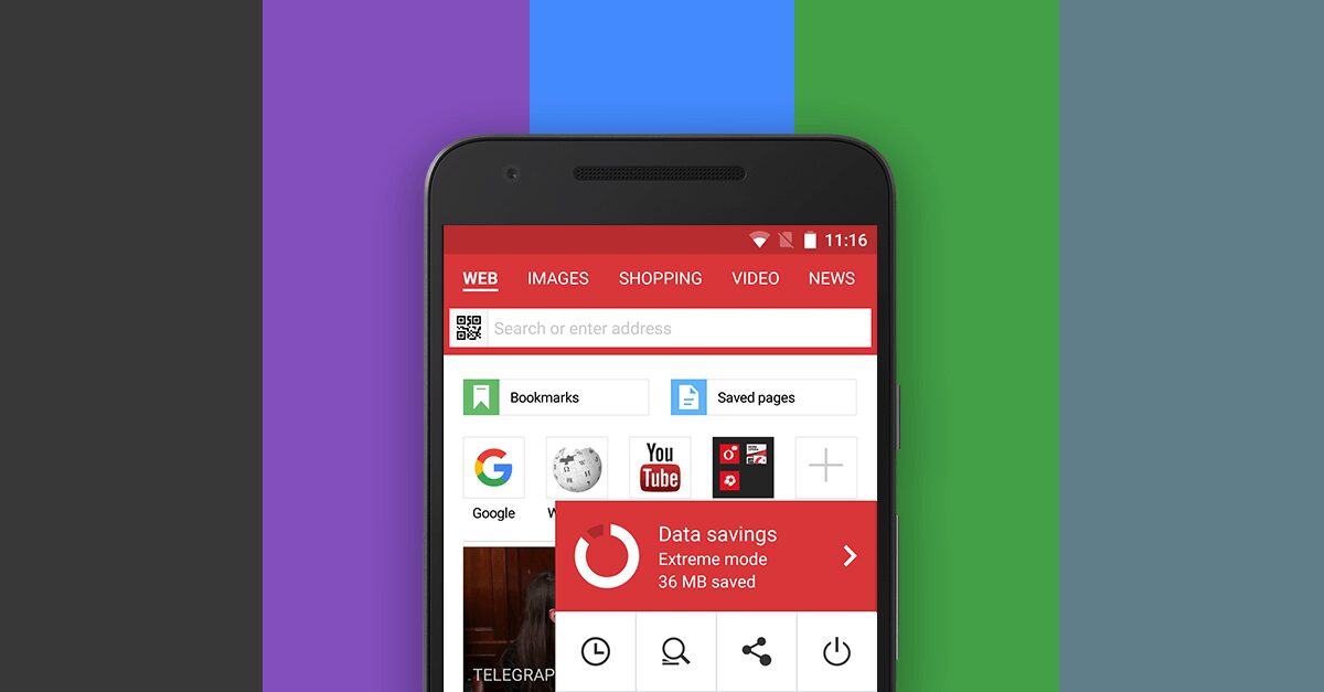 color themes in opera mini for android