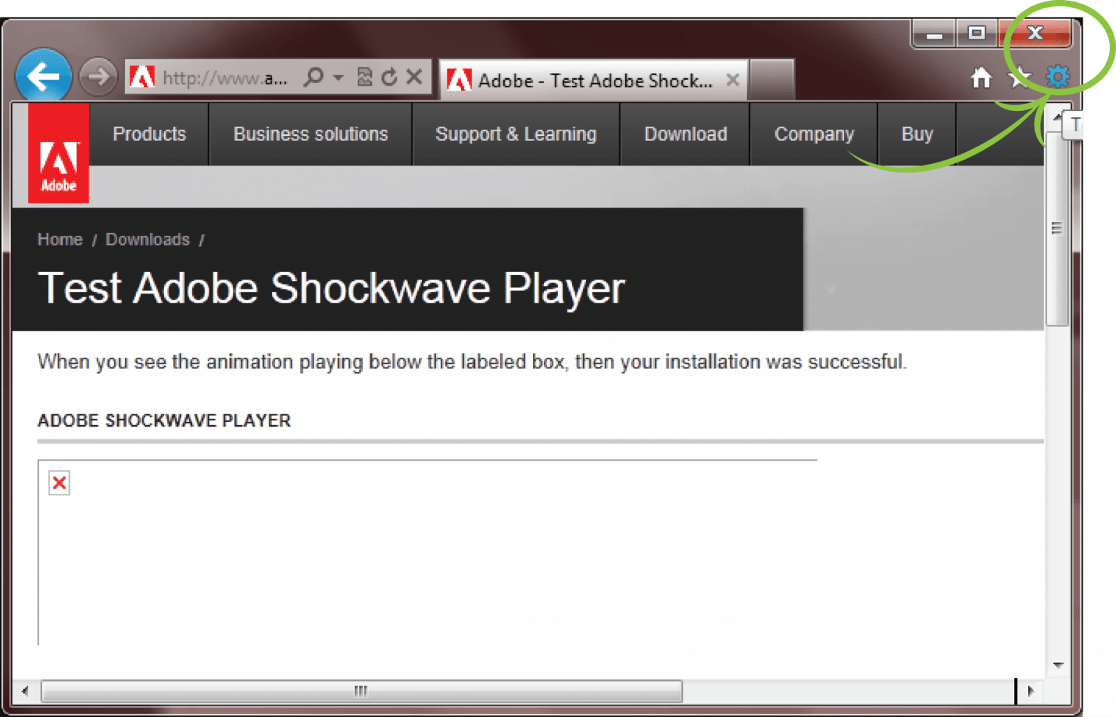 Adobe Shockwave закроют 9 апреля (enable ie 1)