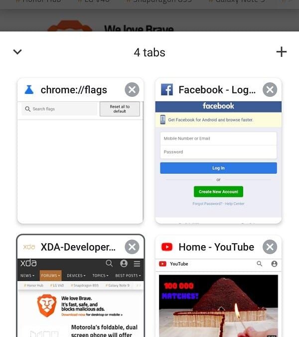 Google Chrome для Android тестирует нижнюю панель вкладок 6 google chrome bottom toolbar tabs 2