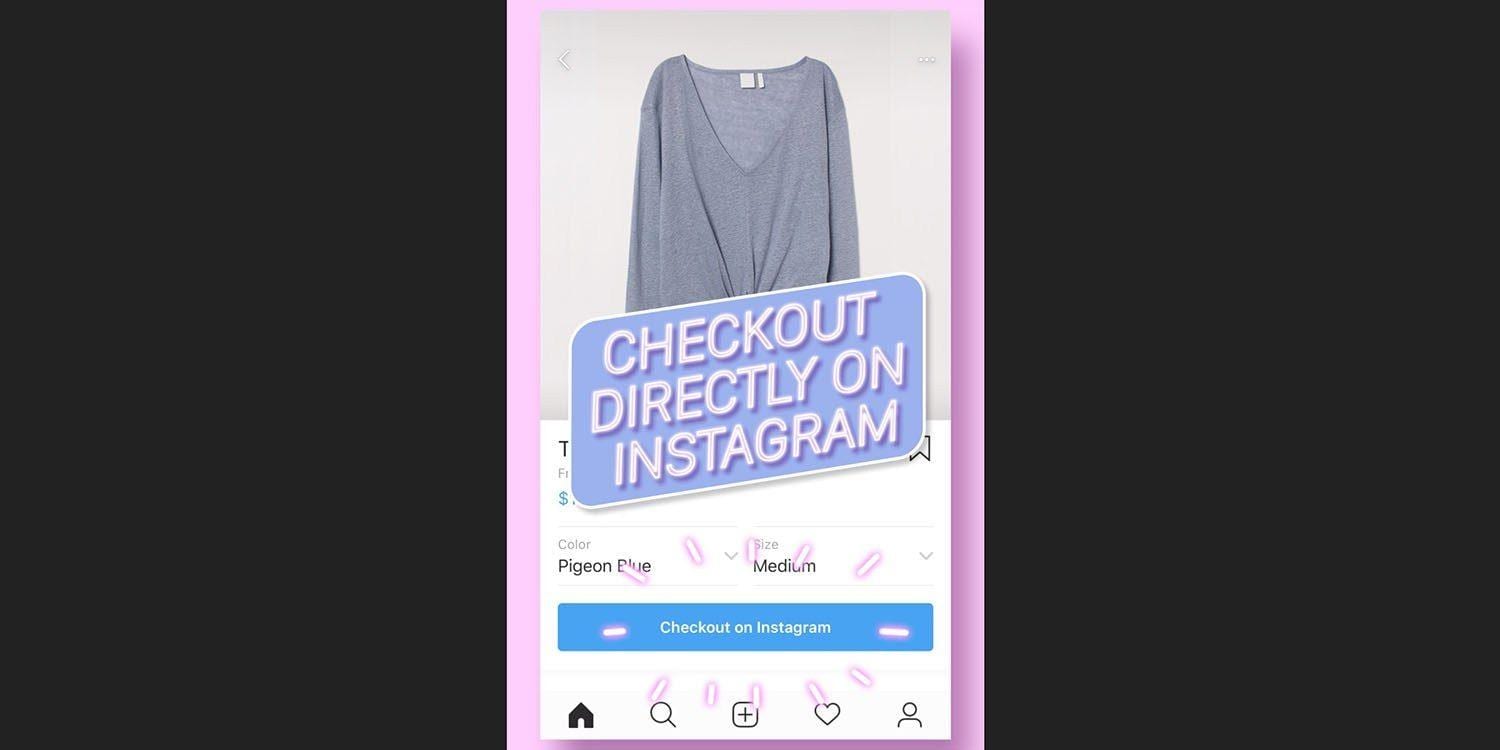 Instagram запустил сервис покупок в приложении для крупных брендов: Burberry, Dior, Nike, Prada и пр. (instagram checkout)
