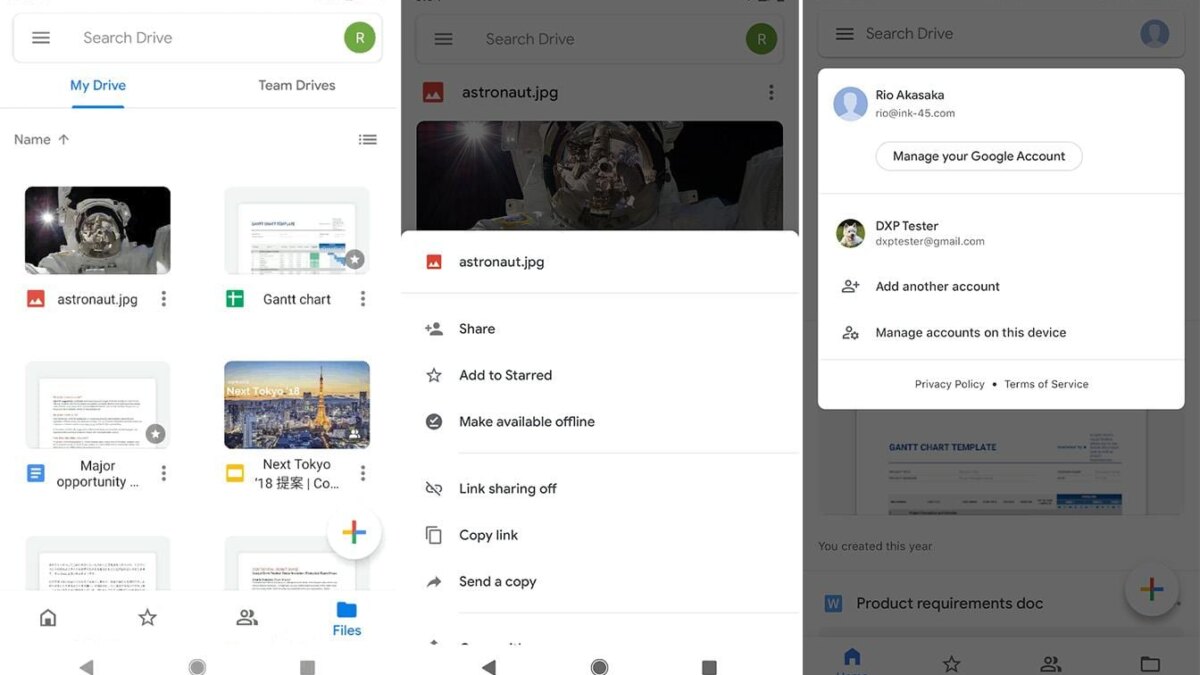 Google выпускает обновление Google Drive с Material Design для iOS и Android 3 new drive
