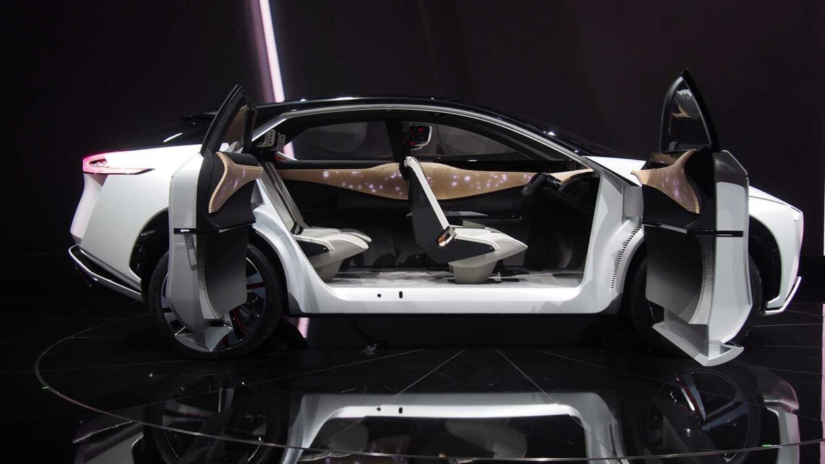 Концепт-кар Nissan IMQ похож на стелс-истребитель, а не на кроссовер 7 nissan imx concept 08
