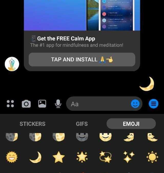 Как включить секретный темный режим Facebook Messenger на Android 9 photo 2019 03 03 08 51 22