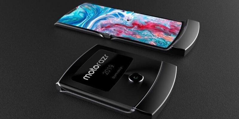 Утечка: первые изображения складного смартфона Motorola Razr V4 (update on the superb foldable 2019 motorola razr)