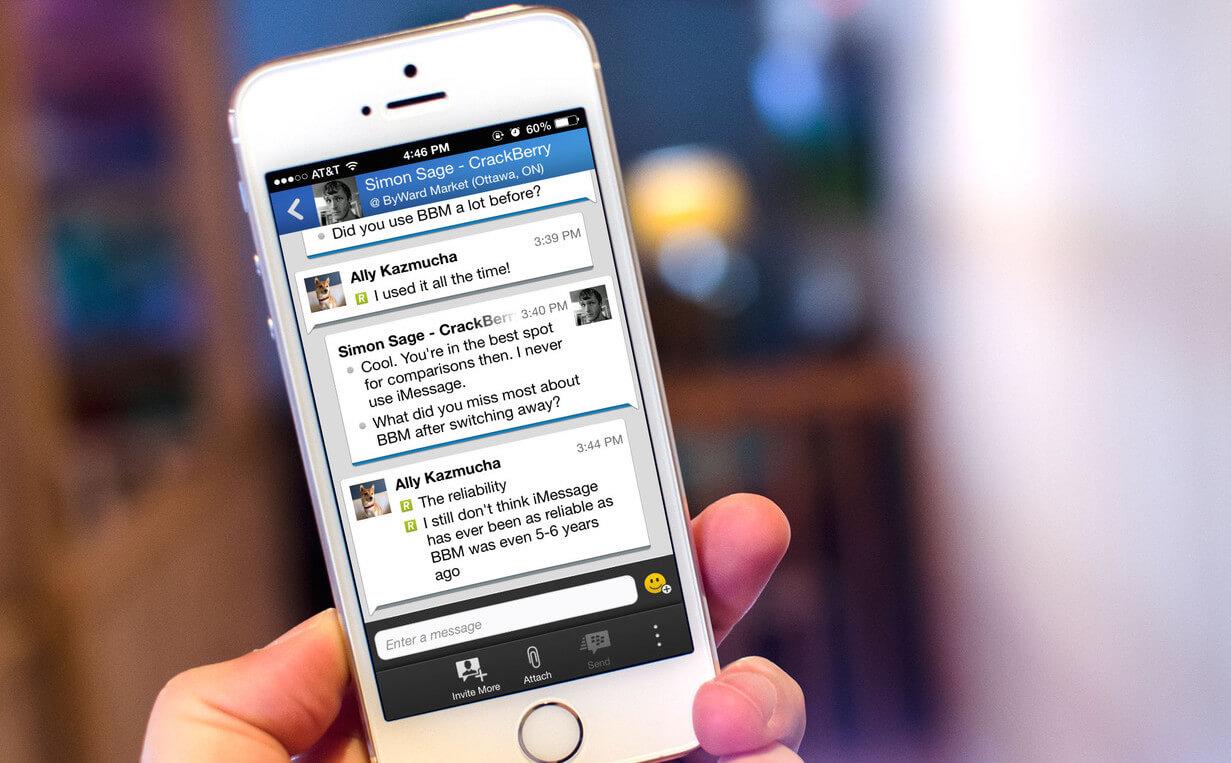 Emtek объявил о закрытии BlackBerry Messenger