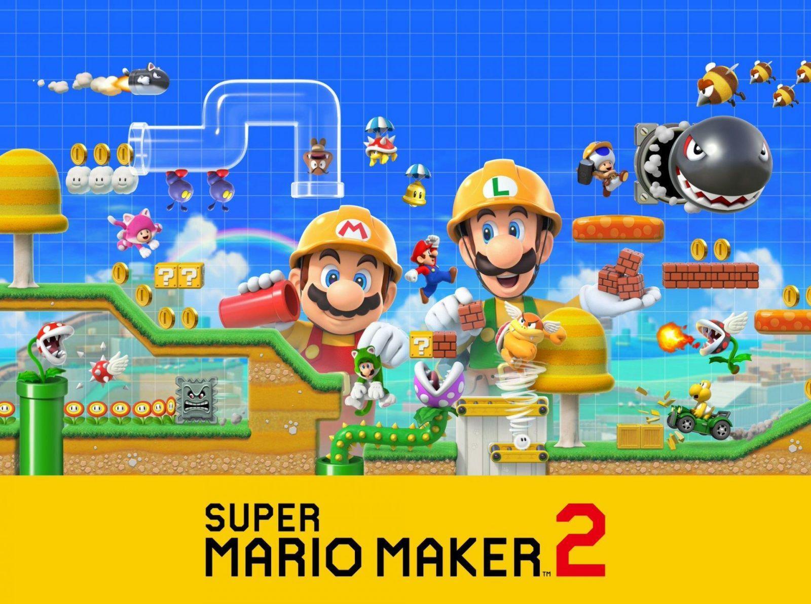 Super Mario Maker 2 для Nintendo Switch выйдет 28 июня