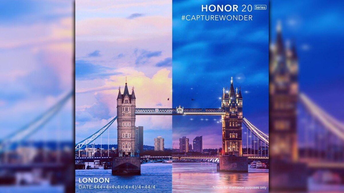 Honor представит смартфоны Honor 20, Honor 20 Lite и Honor 20i 21 мая на презентации в Лондоне 4 honor 20 math teaser london