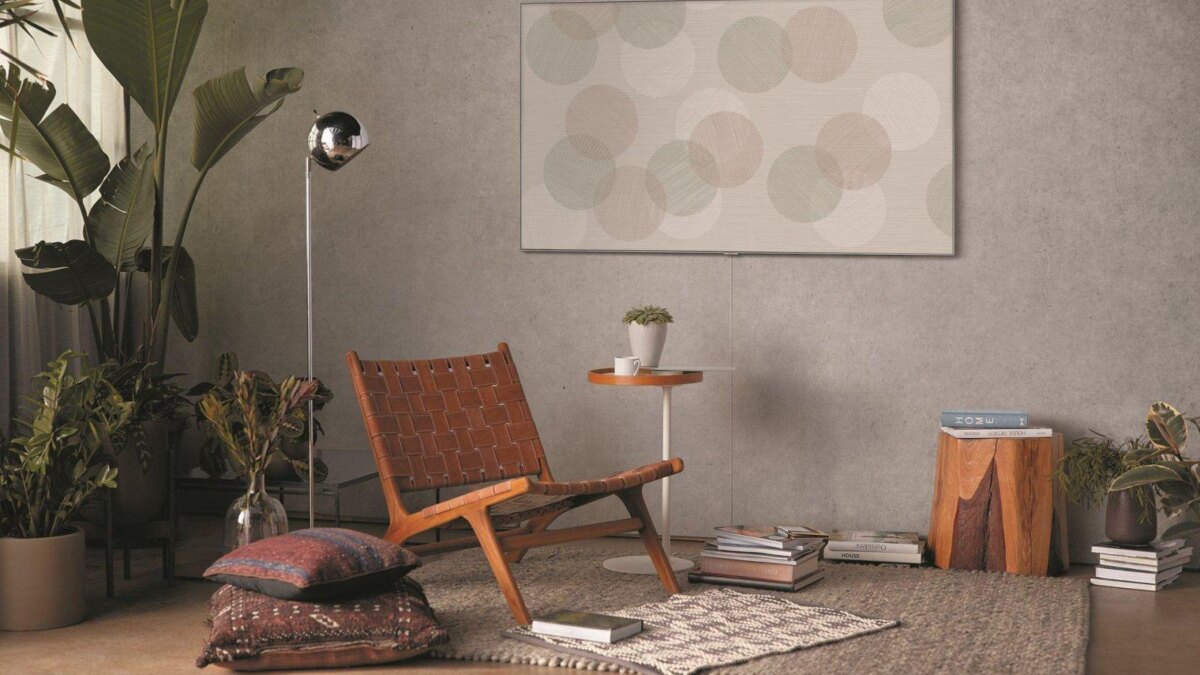 Samsung представила в России новые QLED телевизоры 4K и 8K с искусственным интеллектом 20 qled tv new ambient mode 1