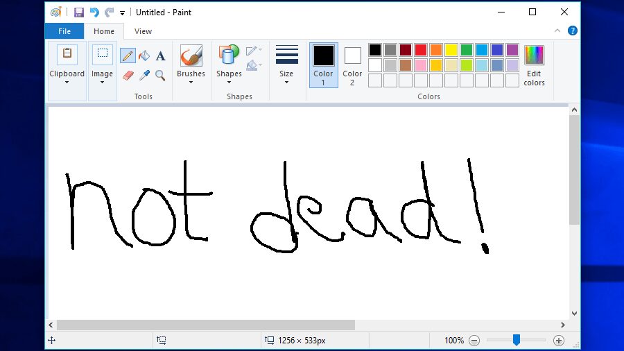 Microsoft передумала убирать MS Paint из Windows 10 2 screenshot 3