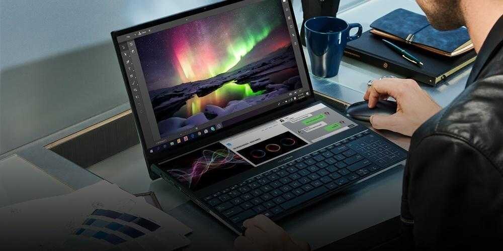 Asus представила ноутбук Asus ZenBook Pro с двумя 4K-экранами 4 1 1558962361