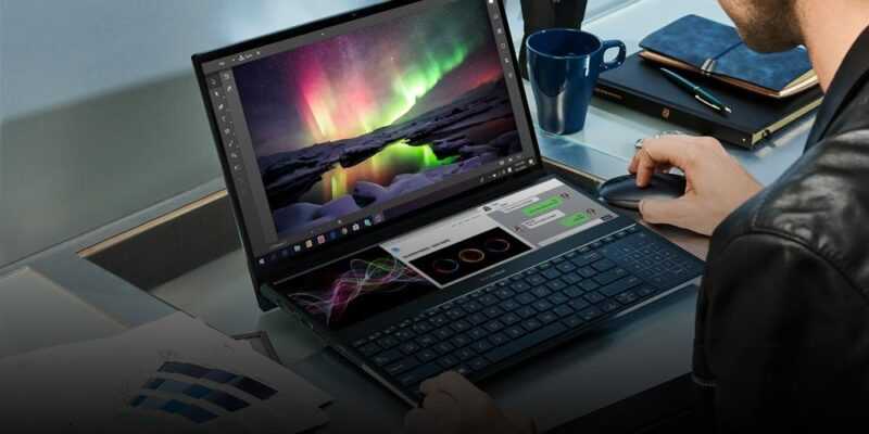 Asus представила ноутбук Asus ZenBook Pro с двумя 4K-экранами (1 1558962361)