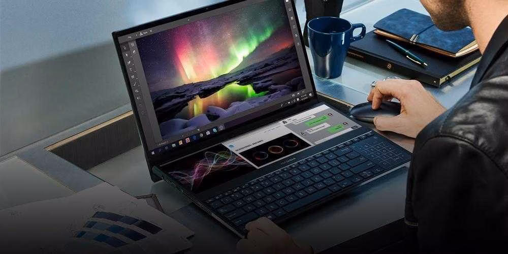 Asus представила ноутбук Asus ZenBook Pro с двумя 4K-экранами 4 1 1558962361