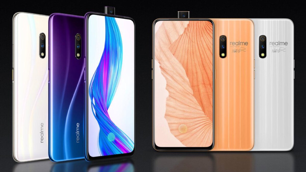 Флагманский смартфон Realme X с задней камерой и всплывающей фотокамерой