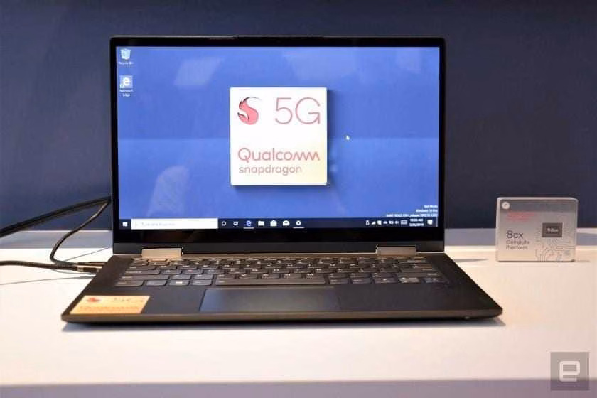 Lenovo и Qualcomm сделали первый в мире ноутбук с поддержкой 5G 3 download