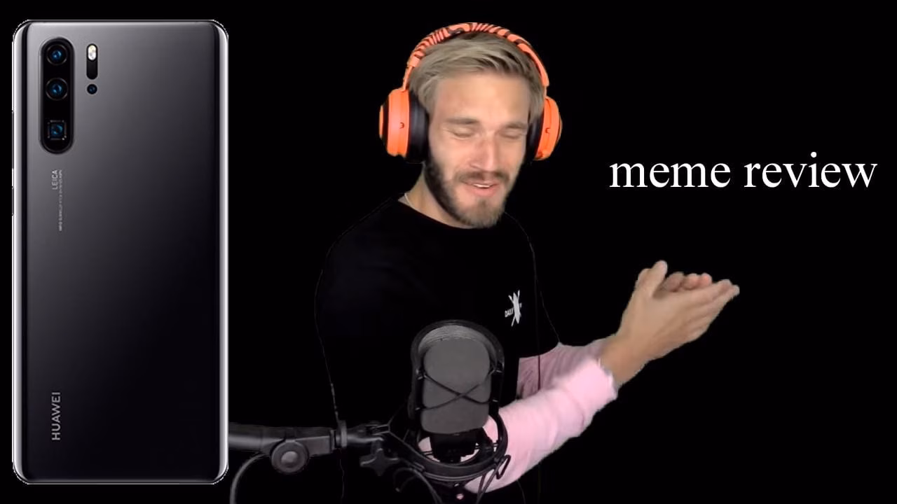 Нестандартный обзор Huawei P30 Pro с шутками и мемами 15 meme review
