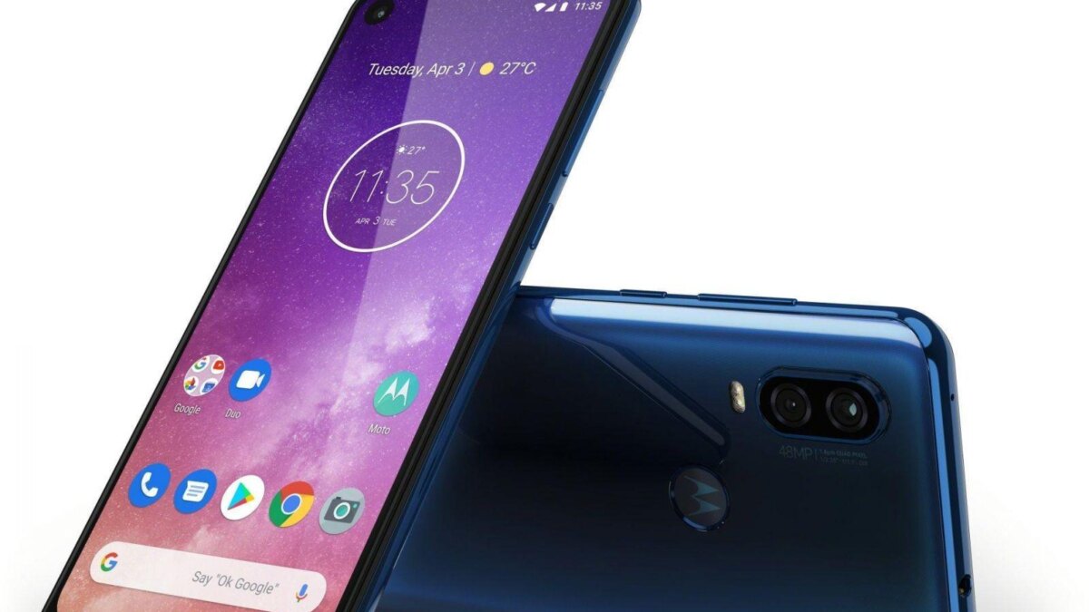 motorola one vision row saphire gradient laydown combo