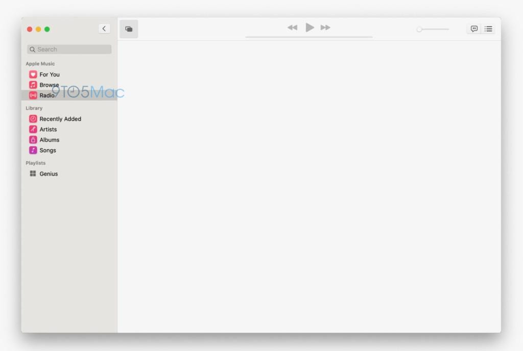 Скриншоты MacOS 10.15 демонстрируют новый интерфейс Apple TV и Apple Music (music app macos 10.15)
