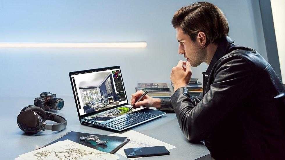 Asus представила ноутбук Asus ZenBook Pro с двумя 4K-экранами 7 zenbook pro duo prew