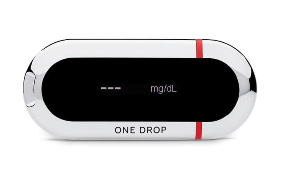 Тестер глюкозы One Drop с дисплеем и кнопкой сброса