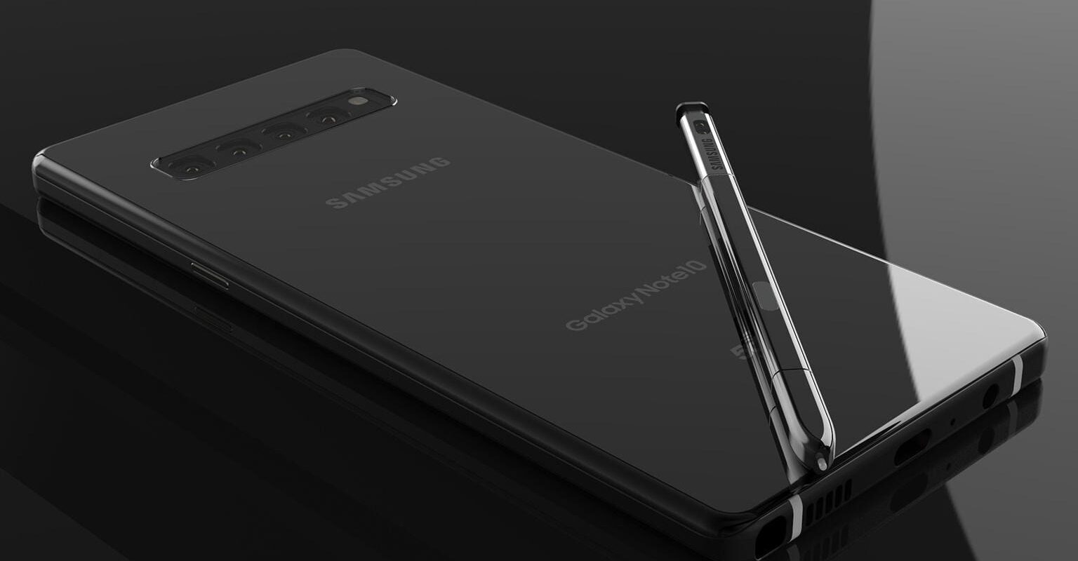 В сети появились новые характеристики Galaxy Note 10 и Note 10+ 2 galaxy note 10 concept