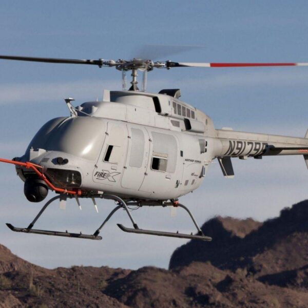 Вертолёт нового поколения ВМС США (mq 8c fire scout endurance test)