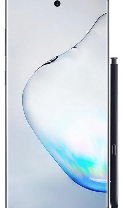 samsung galaxy note 10 black front