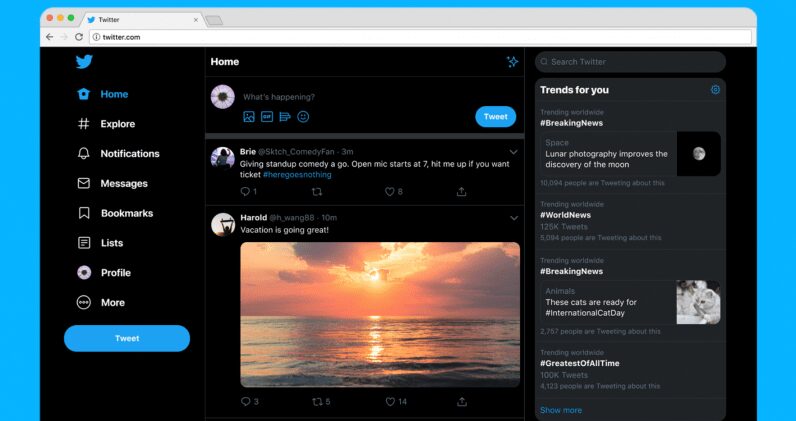 Twitter выпустил новый дизайн 4 snag 1ee4ec82 796x421 1
