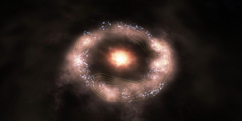 Исследование: тёмная материя могла существовать до Большого взрыва (00b9a galaxia estrella iac)