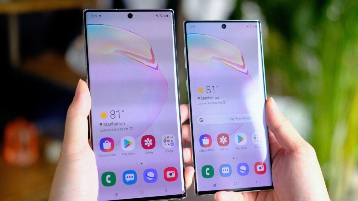 Samsung Galaxy Note 10 и Note 10+ получили первое обновление 3 dims 5