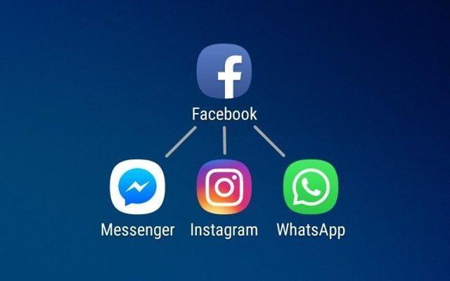 Facebook планирует переименовать Instagram и WhatsApp (facebook social media messaging whatsapp instagram messenger)