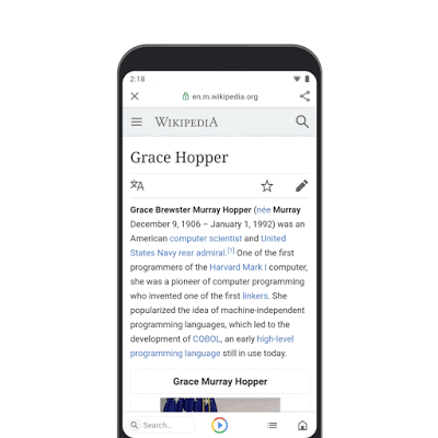 Google Go теперь работает на всех устройствах Android (global launch karaoke gracehopper short)