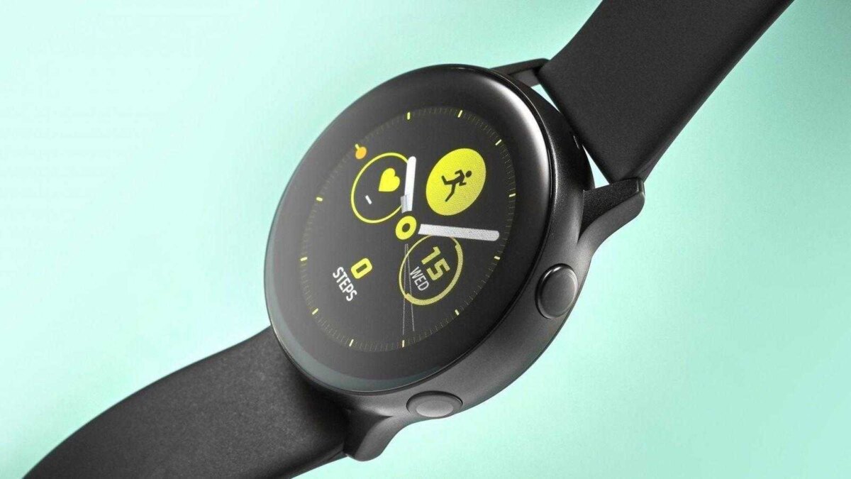 Циферблат Samsung Galaxy Watch Active 2 с функциями фитнеса и здоровья
