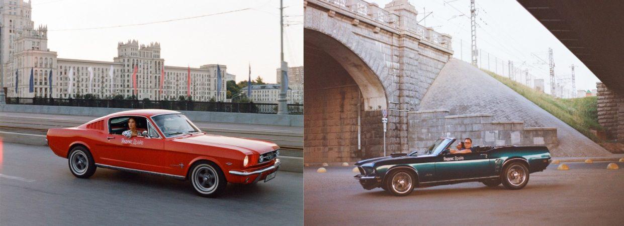 В Яндекс.Драйве теперь можно арендовать Ford Mustang 1960 гг. (yandex drive mustang)
