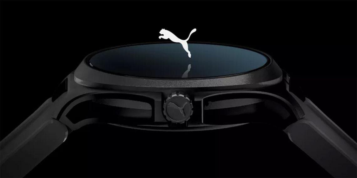 Умные часы Puma с круглым дисплеем и брендированием